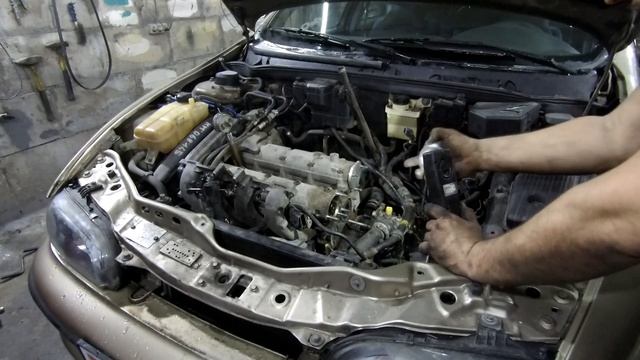 Лайтовая профилактика FIAT 1.6 (часть 1) Fiat Marea 1.6 engine repair смотреть онлайн