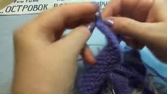 #589 КОРОТКИЕ САПОЖКИ СПИЦАМИ . МАСТЕР КЛАСС. смотреть онлайн