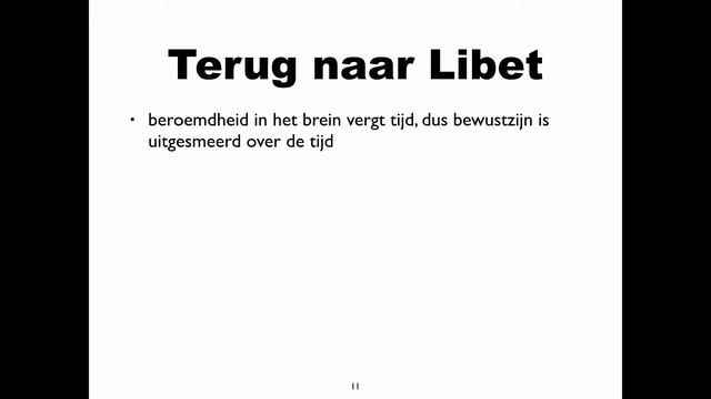 Daniel Dennett (over Libet) over bewustzijn deel 2 смотреть онлайн
