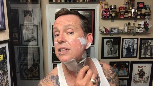 On Her Majesty's Secret Service  Shave, A New Autograph In The Shave Den & Gillette Cool Wave.