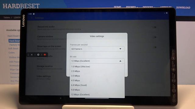 How to Start Screen Recording in LENOVO Tab M10 – Screen Recorder смотреть онлайн