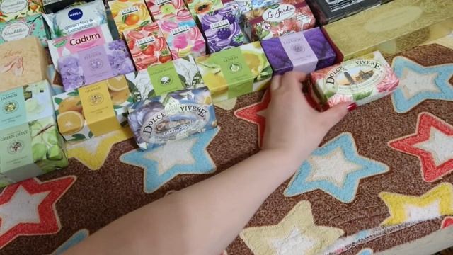 Шикарная посылка из Германии! 2 часть! Что внутри коробки???? МЫЛО!!! Очень много шикарного мыла!