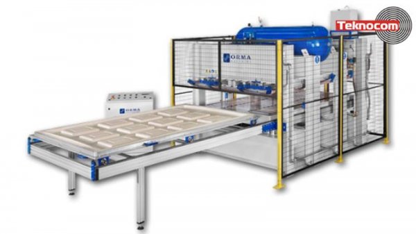 PM Air System ECO - мембранный пресс для облицовки деталей 3D