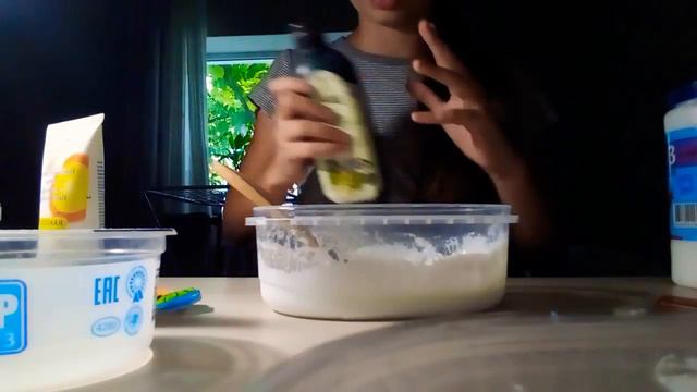 Batter slime/или масло-лизун)моё 1 видео.Sweet unicorn slime😁💖 смотреть онлайн