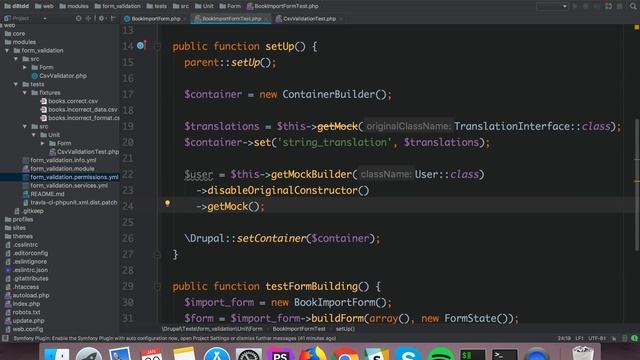 Drupal 8 TDD, by example: Writing a Form, part 2 смотреть онлайн