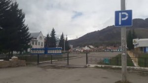 Усть-Кокса. Центр села...