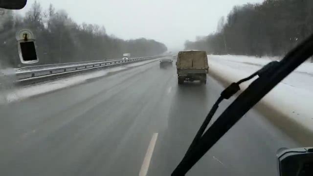 #34. Дальнобой по России.Горы стоят,нас заметает! смотреть онлайн