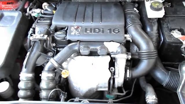 Двигатель Пежо Peugeot 307 1 6 HDI, 9HY1 смотреть онлайн