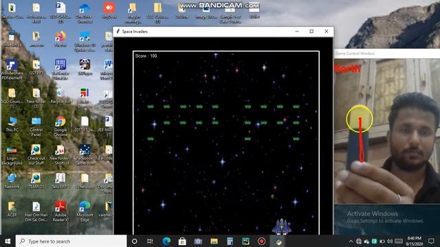 Space Invaders Game? in Python using Object-Tracking-OpenCV смотреть онлайн