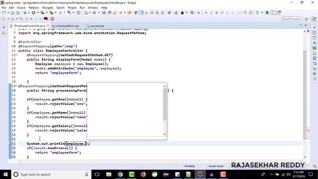 Spring Web Mvc Form With validations | Spring Web MVC Form Flow |Spring Mvc Tutorial with validatio смотреть онлайн