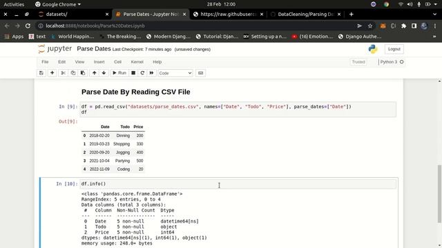 Data Cleaning using Pandas (Part 3): Parsing Dates смотреть онлайн
