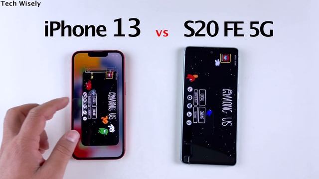 iPhone 13 vs S20 FE 5G | SPEED TEST смотреть онлайн