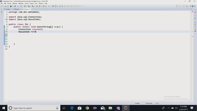 JDBC Live Class || ResultSet Metadata Database MetaData in JDBC смотреть онлайн