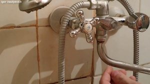 Ремонт гусака, излива смесителя. Течёт поворотный излив Установка, замена уплотнительных колец.