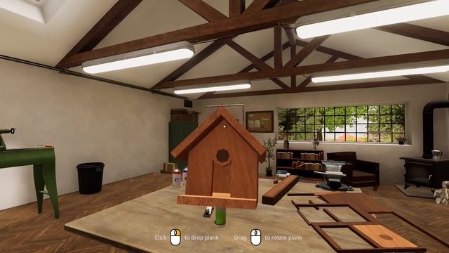 BUILDING WOODEN BOY A HOME! | WOODWORK SIMULATOR смотреть онлайн