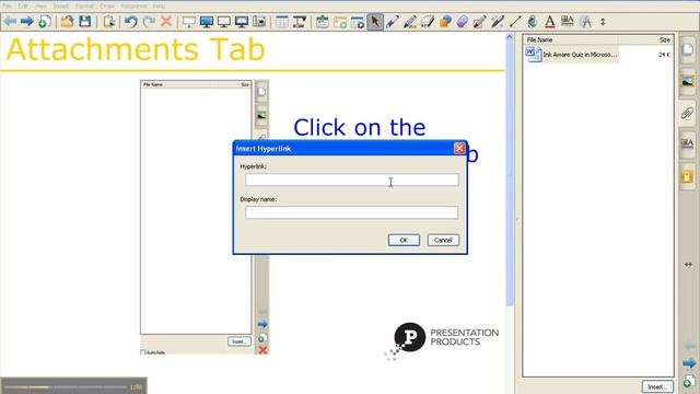 Attachments Tab - SMART Notebook Software смотреть онлайн