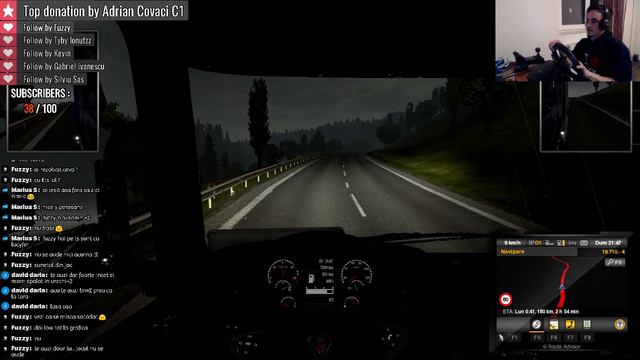 NIGHT STREAM / ⚡GIVEAWAY⚡ Moderator la 100 de subs / ETS 2 смотреть онлайн