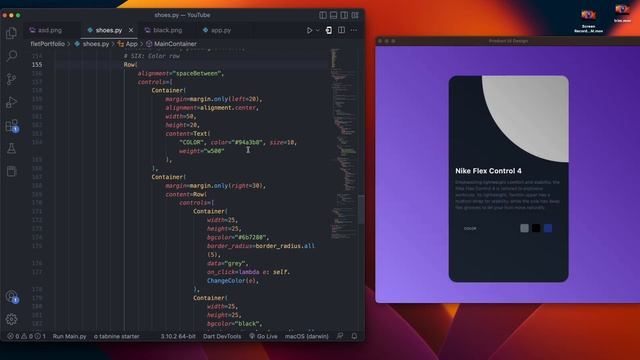 How To Build A Product Item In Python + Flet смотреть онлайн
