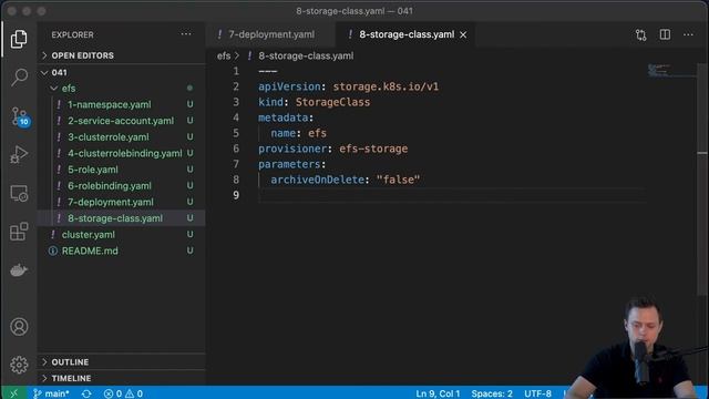 Kubernetes Persistent Volumes NFS (AWS | EKS | EFS Storage Class | EFS Provisioner | ReadWriteMany) смотреть онлайн