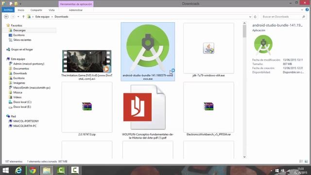 Tutorial 1 : Como descargar y Instalar Android Studio y Java JDK смотреть онлайн