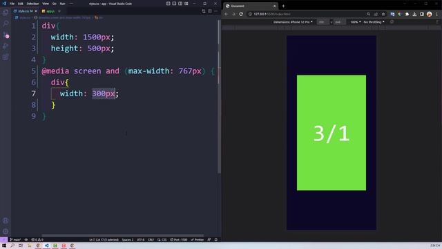 Using Aspect-ratio In Reponsive CSS | CSS Tutorial смотреть онлайн