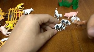 Фигурки Игрушечная Ферма. Обзор отзыв. Посылка из Китая. Aliexpress