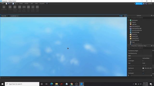Roblox Studio How To Make A Game Main Menu(EASY!) смотреть онлайн