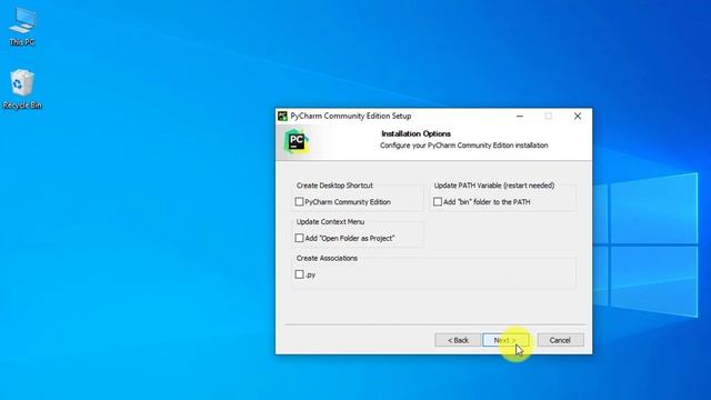 Install Python 3.10 and PyCharm on Windows 10 смотреть онлайн