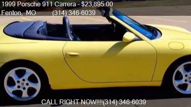 1999 Porsche 911 Carrera CABRIOLET SIX SPEED IMMACULATE COND смотреть онлайн