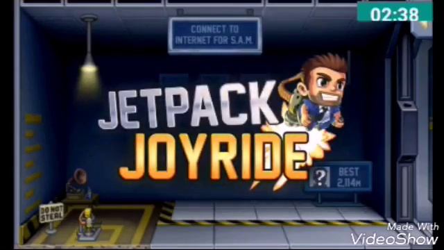 Одна из самых популярных игр !!! Обзор игры Jet pack Joyride !!! смотреть онлайн