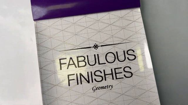 Fabulous Finishes 
