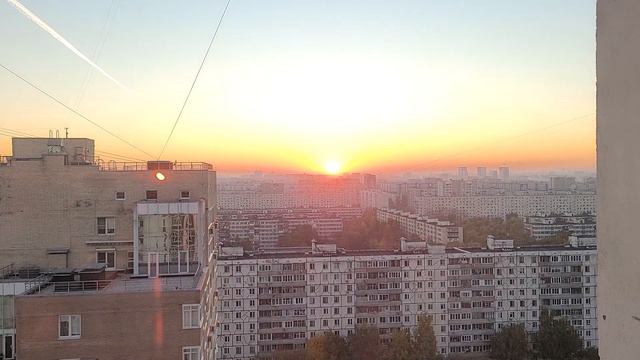 восход солнца. Снимаю с телефона S20fe Samsung