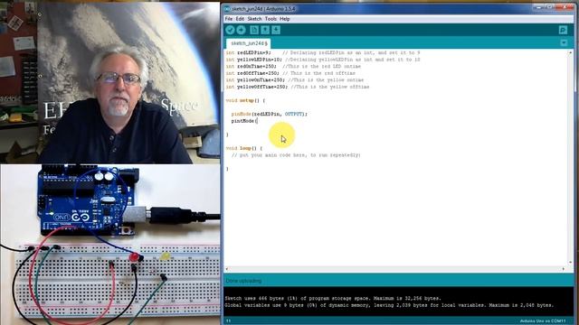 LESSON 3 - Arduino For Loops and LED Circuit смотреть онлайн
