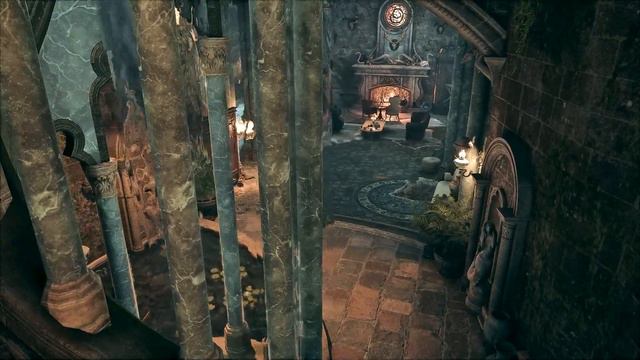 Hogwarts Legacy - Slytherin Common Room | Music ONLY | Study, Sleep, Relax