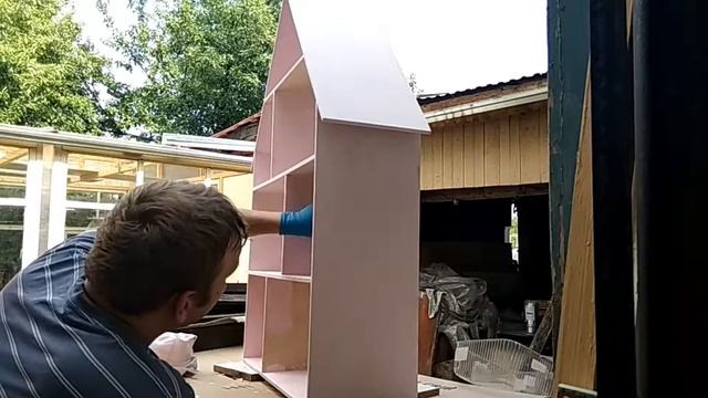 Покраска домика для кукол смотреть онлайн