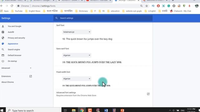 Bangla Font problem solve in google chrome || Fix Bangla font in browser || CS IT смотреть онлайн