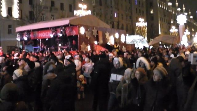 New Year 2019 in Moscow. Новый год на Тверской. смотреть онлайн