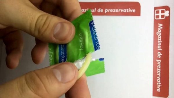 Prezervative Pasante Delay Infinity - ambalaj deschis