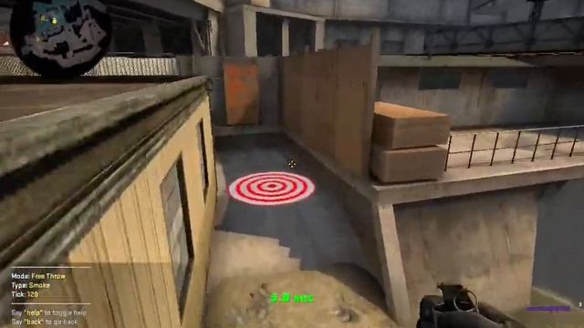 How To Smoke Monster From CT Spawn (CSGO Overpass 2023) *128 TICK* смотреть онлайн