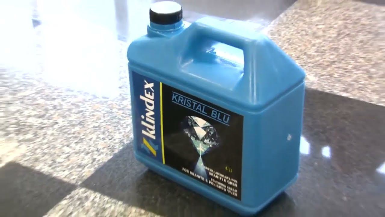 Шлифовка и полировка полов с помощью порошка POLISH KG KLINDEX смотреть онлайн