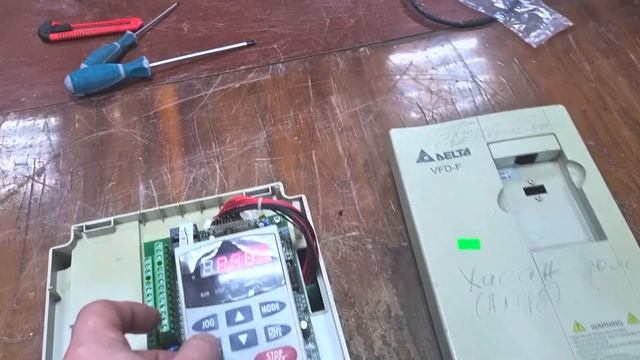 Отчет-ремонт преобразователя частоты Delta Electronics VFD055F43B в КИПлаб.РФ +79054188772 смотреть онлайн