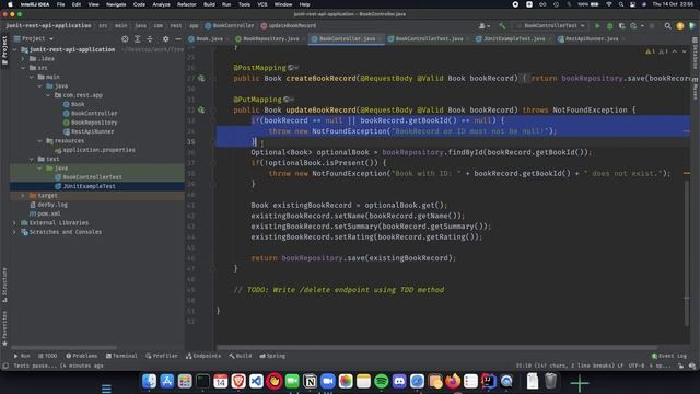 Spring Boot Testing with JUnit - PUT API Unit Test смотреть онлайн