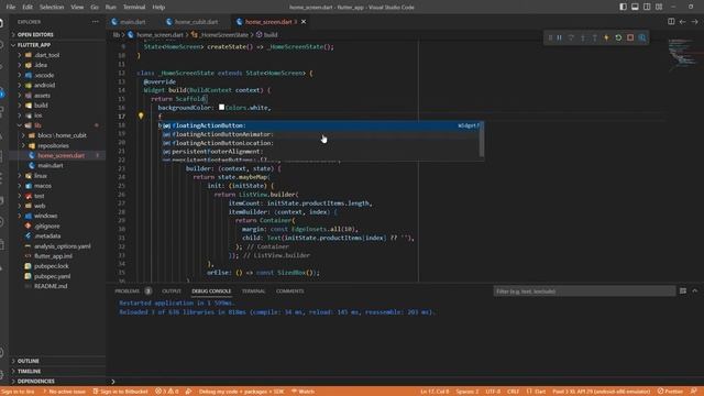 Flutter Cubit - Изменение состояния смотреть онлайн