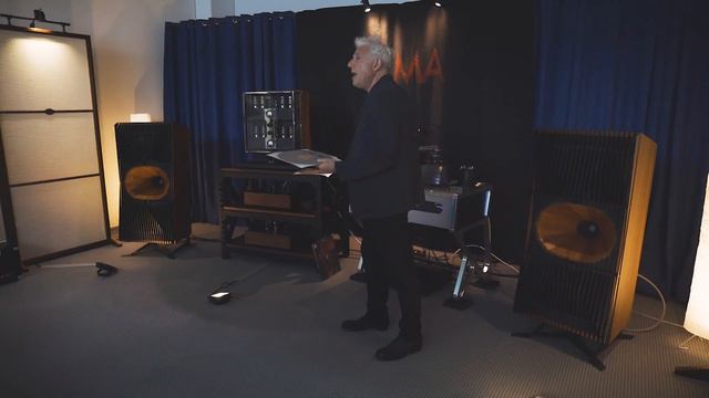 OMA Presenting Their New K3 Turntable // HighEnd 2022 Munich // Oswalds Mill Audio // Museum Speake