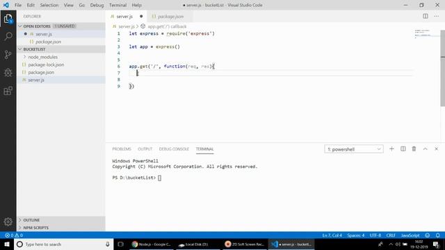 Part 1: Basic node project for beginner смотреть онлайн