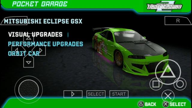 Game Need For Speed Underground Rivals Mod Texture Underground2 PSP