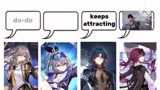 honkai star rail - that day and night meme but it’s the stellaron hunters смотреть онлайн