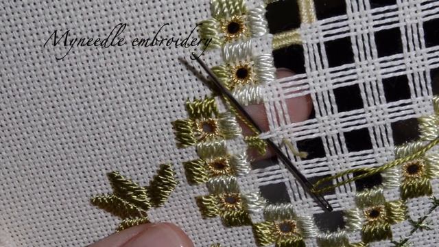 Hardanger embroidery./Вишивка хардангер. смотреть онлайн
