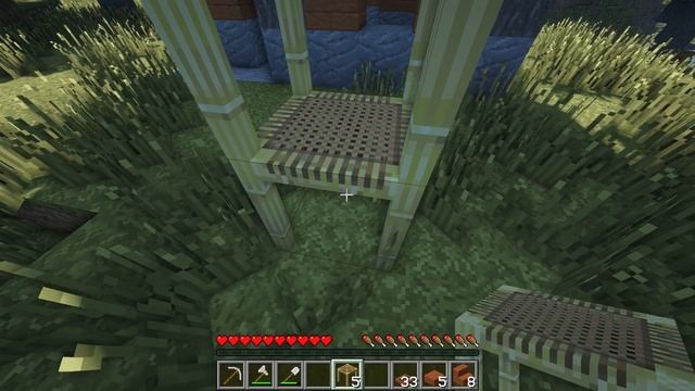 Minecraft : How to Build Acacia Wooden House смотреть онлайн