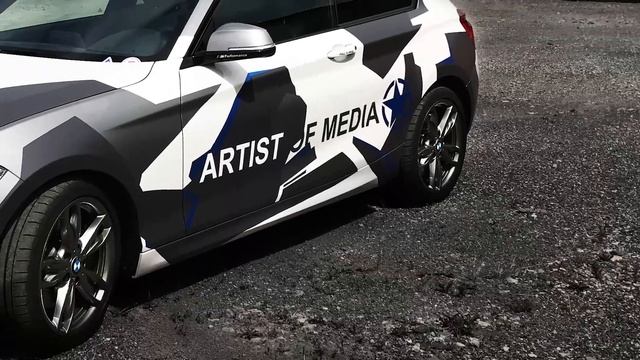 BMW 1 Series M135i Car Wrapping Stealth смотреть онлайн